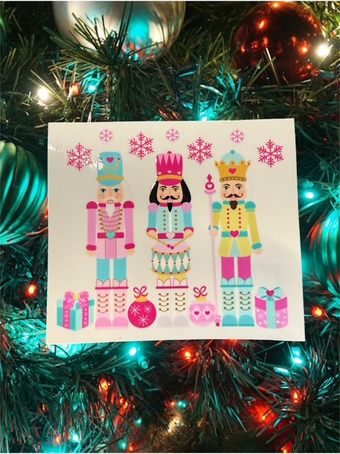 467. Pastel Nut Cracker Decal