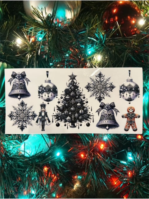 450. Gothic Christmas UVDTF