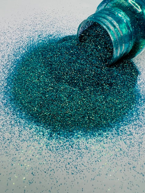 Electric Tides- Turquoise Fine High Flash Metallic Glitter 5-2