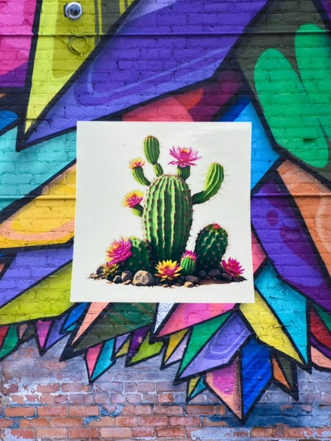 276. Cactus Decal
