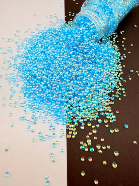 3D Pearl Glitter 23- Blue Color Shift Iridescent 9-1