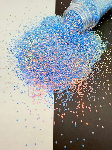 Velvet Eclipse 2- Blue Purple Color Shift Mini Chunky Glow Glitter 10-9