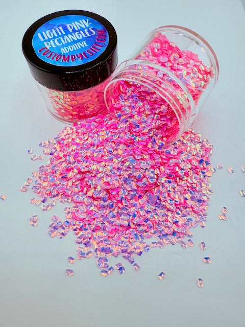 Light Pink Color Shift Rectangles Additive 10-9