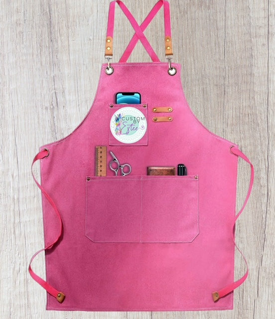 Pink CBE Apron