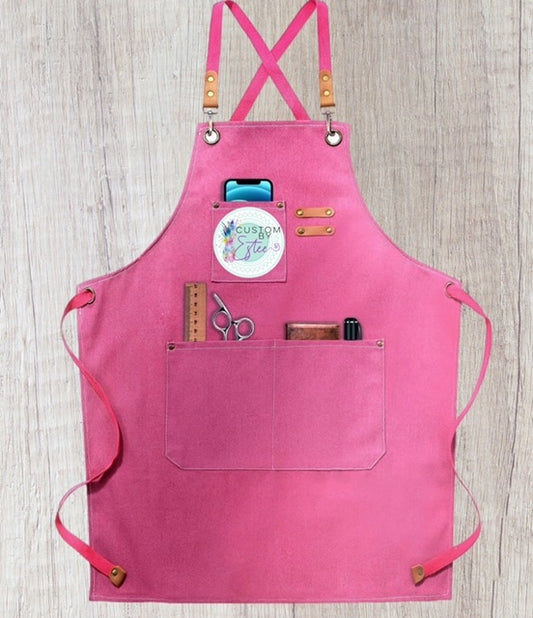 Pink CBE Apron