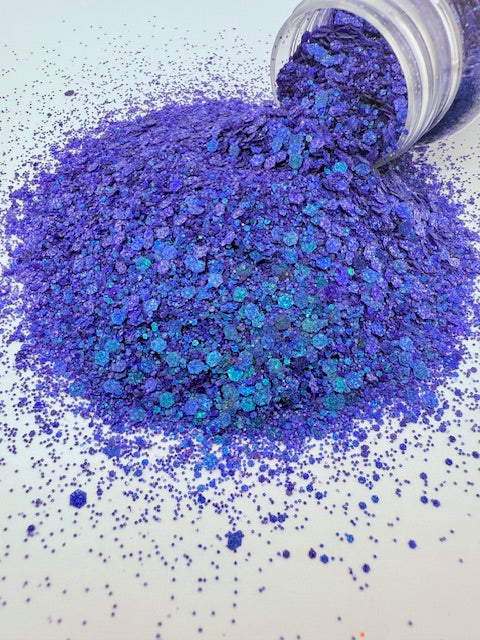 Ocean Jewels - Blue Teal Color Shift Pearl Shimmer Glitter 10-9