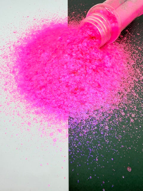 Flamingo Frenzy- Hot Pink Textured Color Shift Chunky Mixed Glitter 14-5