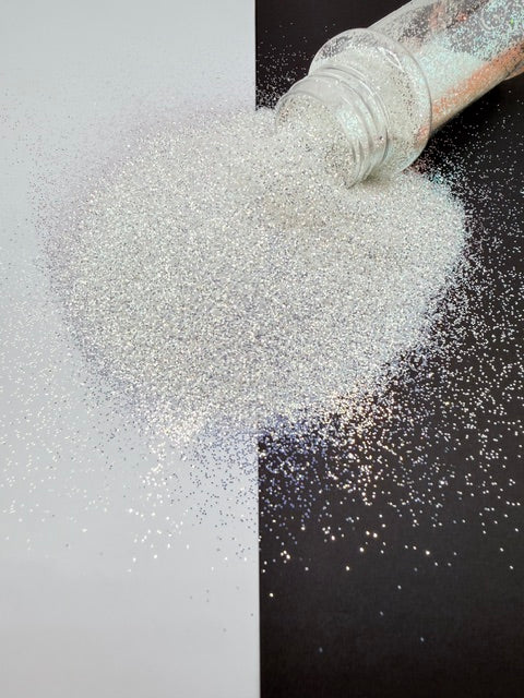 Moon & Stars- White Pearl Color Shift Fine Plus Glitter 8-8