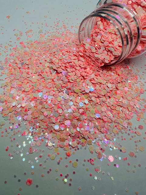 Day Trippin- Mosaic Neon Color Shift Mixed Glitter 5-10