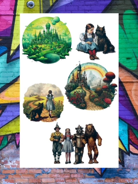 298. Wizard of Oz Decal Bundle