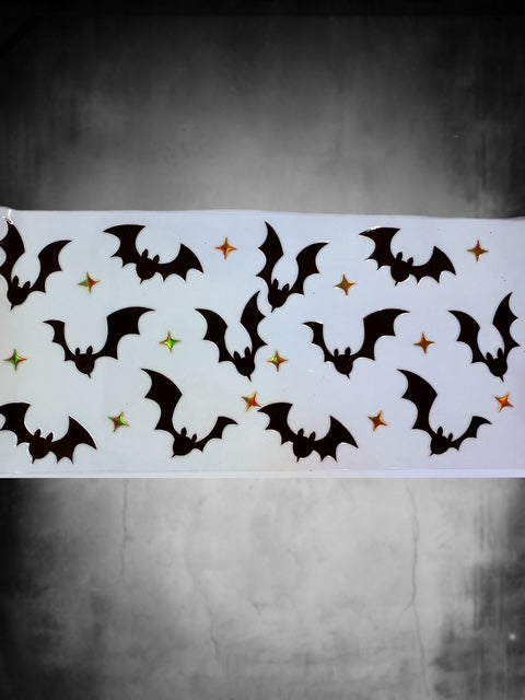 37. HOLOGRAPHIC Bats UVDTF