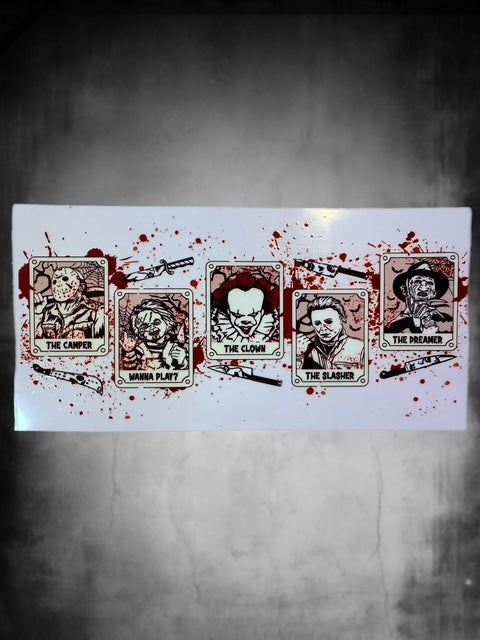 125. Horror Guys Blood Splatter UVDTF