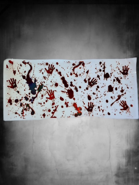 271. HOLOGRAPHIC Blood Splatter UVDTF