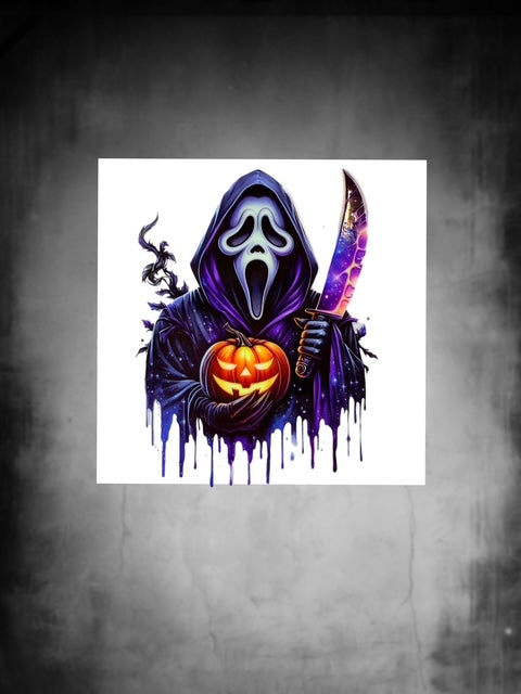76. Galaxy Ghostface Decal