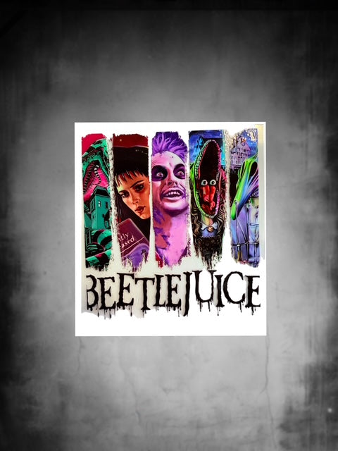 603. Beetlejuice Decal