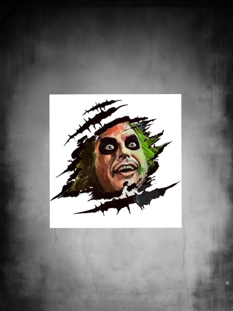 176. Beetlejuice Decal