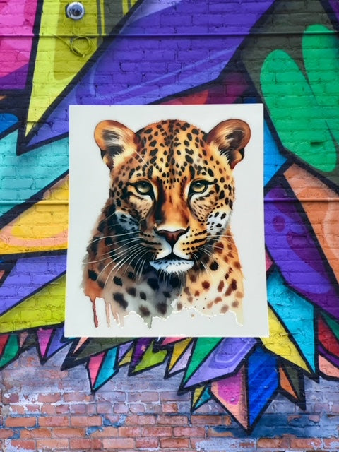 331. Leopard Decal – Custom By Estee