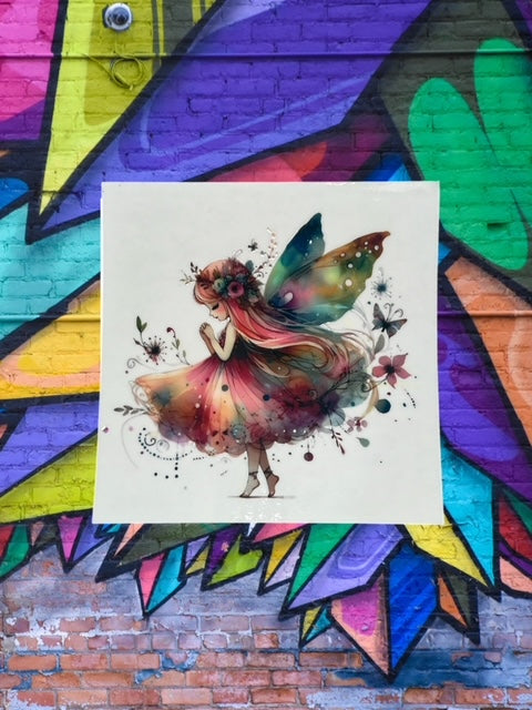 329. Fairy Girl Decal