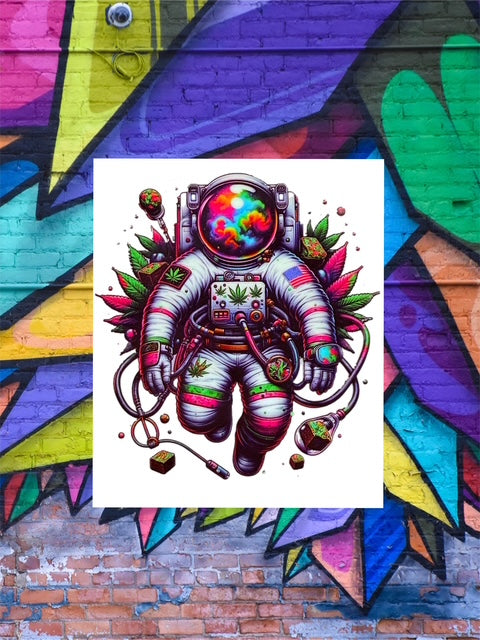 186. 420 Spaceman Decal