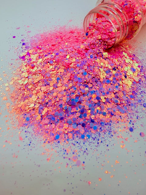 Gypsy 2 - Pink Opal Chunky Mixed Glitter 5-5