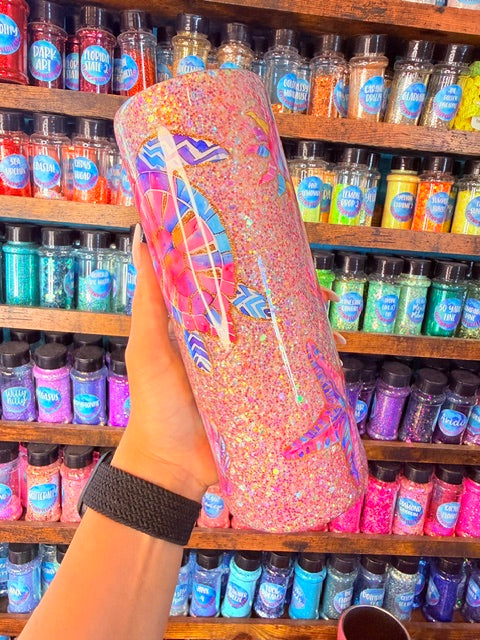 20oz Rainbow Sea Animals