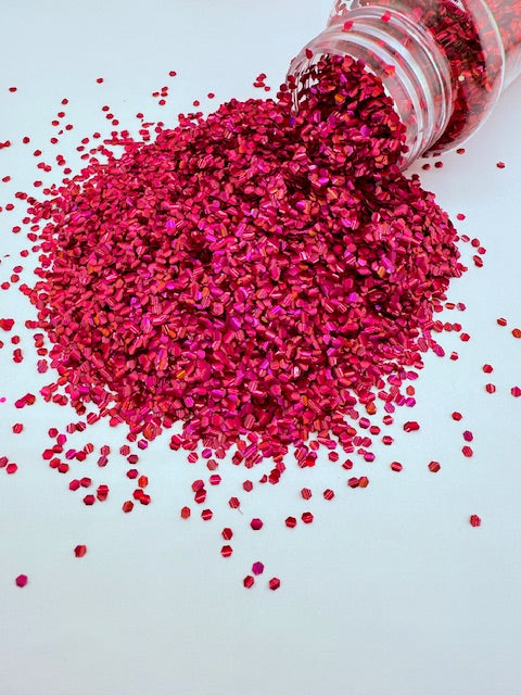 Bubble Glitter 19 - Merlot Pink Color Shift Bubble Glitter 11-5