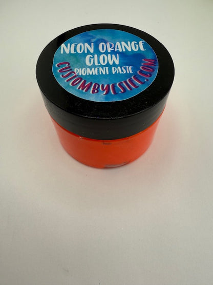 Neon Orange GLOW Pigment Paste 11-7