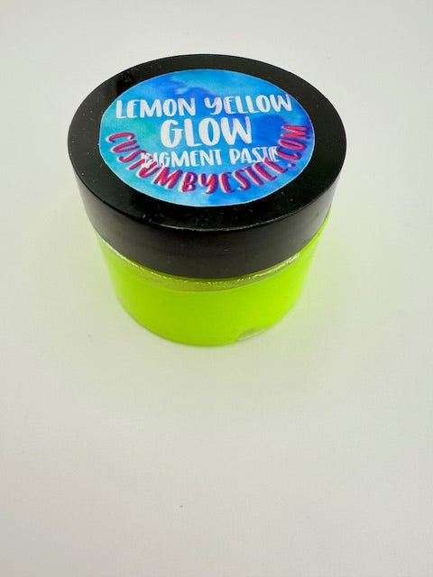 Lemon Yellow GLOW Pigment Paste 11-8