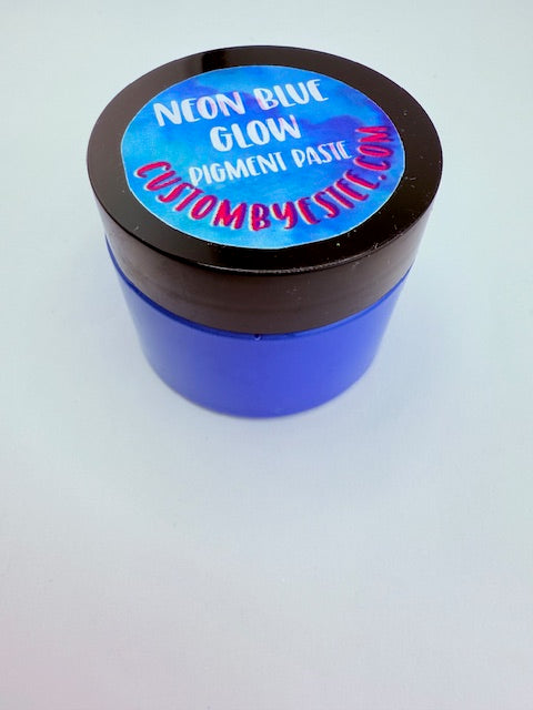 Neon Blue GLOW Pigment Paste 11-7