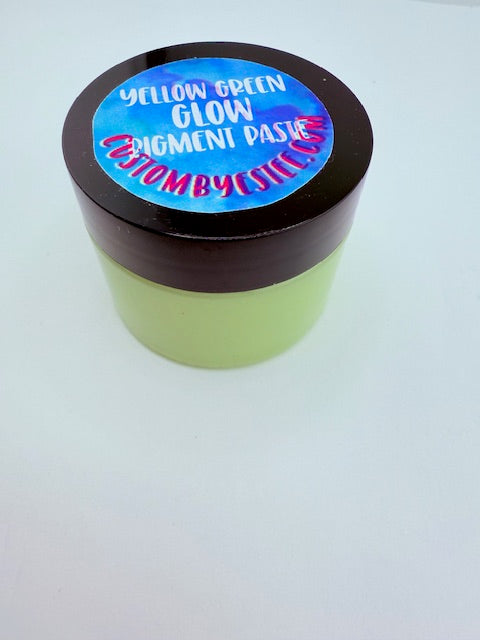 Yellow Green GLOW Pigment Paste 11-7