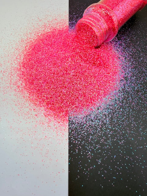 Bubble Glitter 30- Iridescent Pink Micro