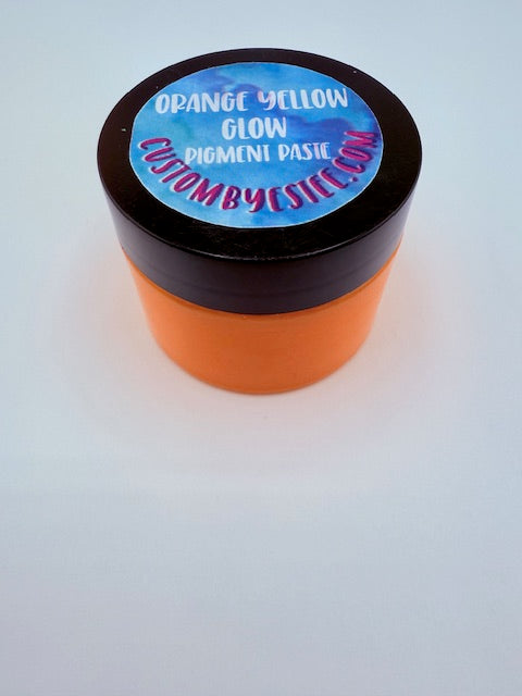 Orange Yellow GLOW Pigment Paste