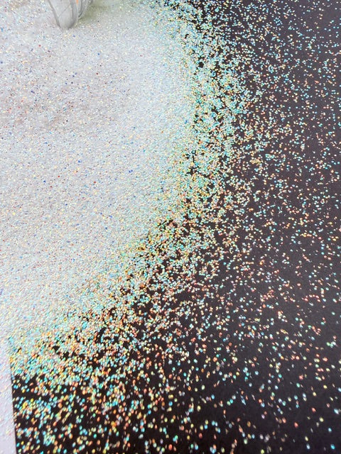 Bubble Glitter 33- Iridescent Rainbow Micro 9-4