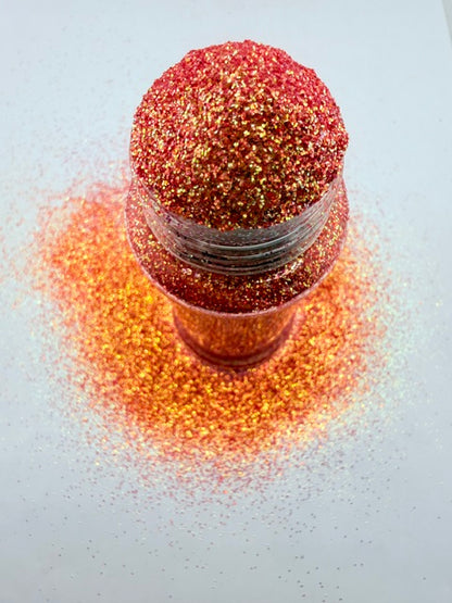 Red Rocks- Diamon Series Red Coral Fine Plus Glitter