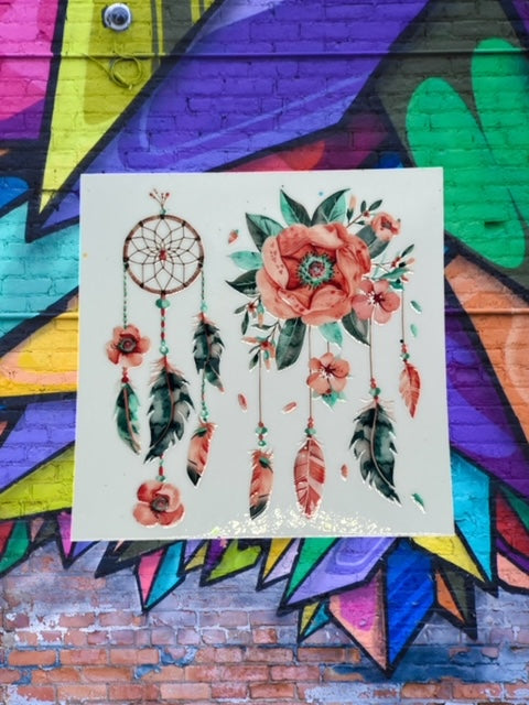 215. Boho Dream Catcher Decal