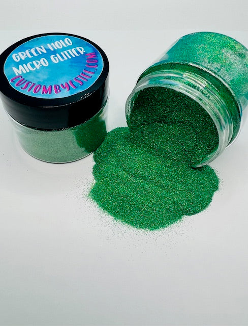 Green Holo Micro Glitter 6-5