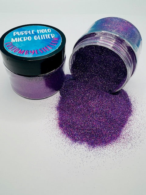 Purple Holo Micro Glitter 6-5