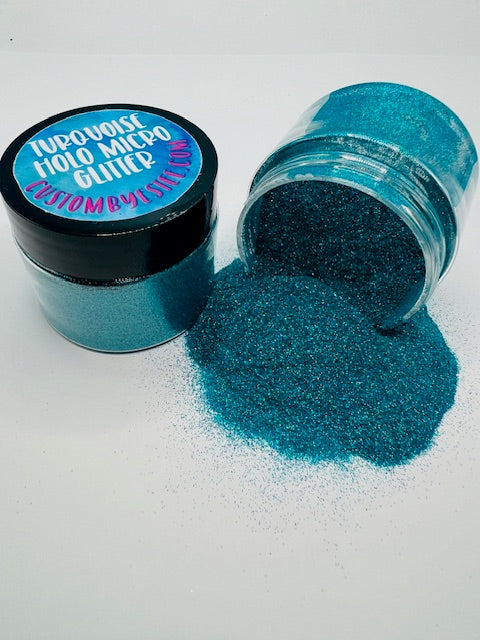 Turquoise Holo Micro Glitter 6-5
