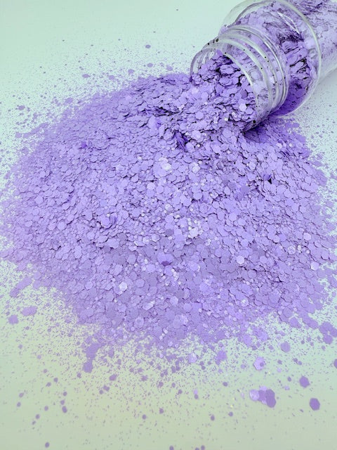 Lavender Orchid - Lavender Chunky Mixed Glitter 6-9