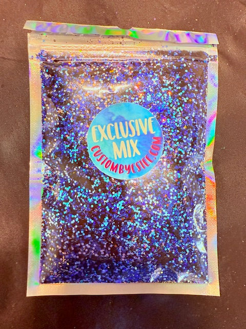 EXCLUSIVE MIX- BLACK AND BLUE
