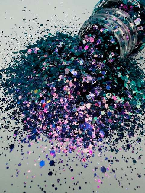 One Wish - Purple Blue Color Shift Glitter 1-3