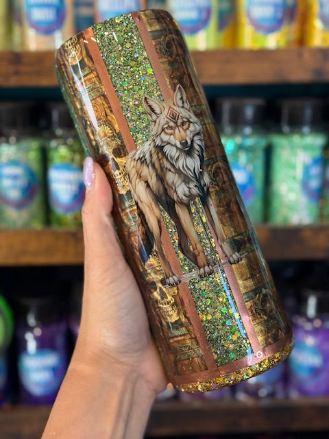Tribal Wolf 20oz Tumbler