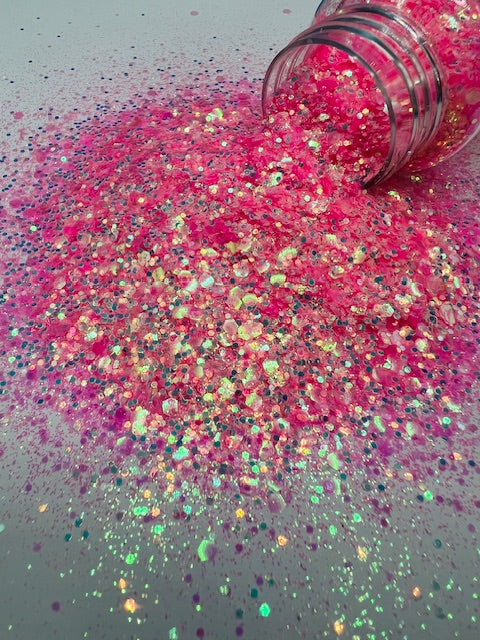 Starstruck - Pink Mirror Glow Glitter 6-6