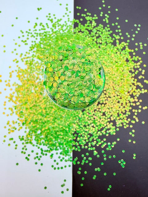Dragon's Greed- Green Textured Color Shift Glitter