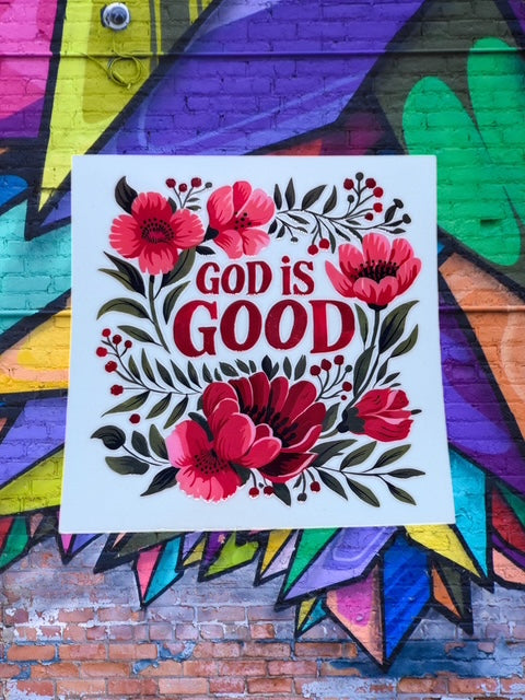 151. God is Good Decal