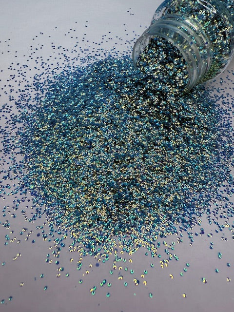 Bubble Glitter 7 - Mini Chunky Blue 8-7