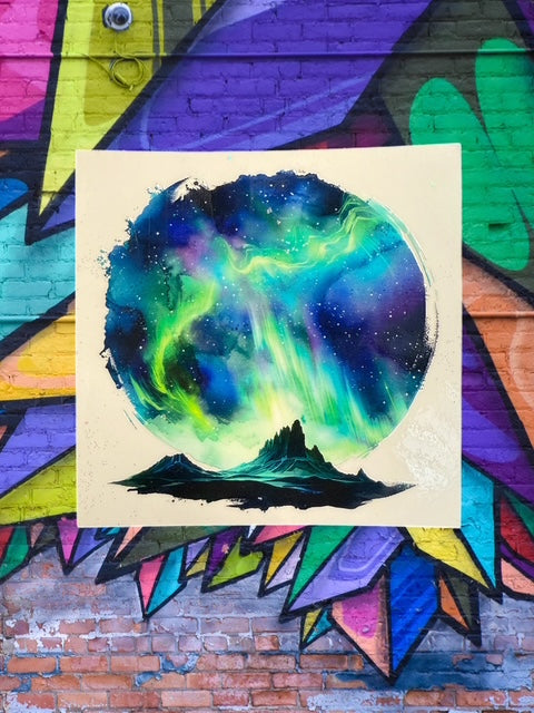 423. Northern Lights Decal