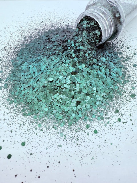 Enchanted Evergreen- Deep Green Chunky Mixed Glitter
