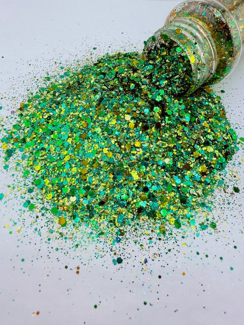 Evergold Garden- Green Gold Blue Color Shift 11-2