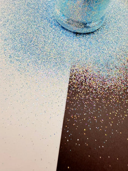 EXCLUSIVE MIX F- Icey Blue High Flash Custom Mixed Fine Glitter